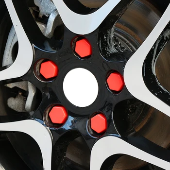 19 мм 20 шт./лот, силиконовые автомобильные колесные гайки, чехлы для Ford Focus 2 3 4/Kuga/Ecosport/ Edge/Mondeo/Fiesta