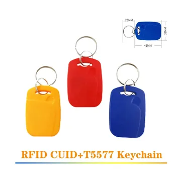 CUID + T5577 13,56 МГц + 125 кГц Двухчиповый Перезаписываемый Ключ NFC Smart Clone Copy Badge Дубликатор Токенов Сменная Карта IC ID Tag Card