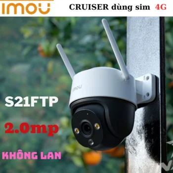 IMOU Cruiser 4G 1080P 4G P & T камера для двусторонней связи, полноцветная