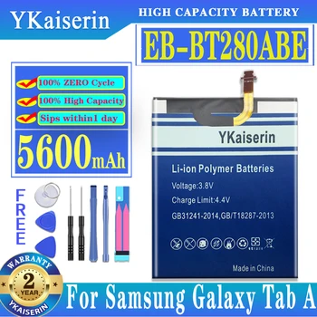 YKaiserin Для SAMSUNG Tablet Battery EB-BT280ABE Для Samsung GALAXY Tab A 7,0 T280 T285 SM-T280 Сменный аккумулятор 5600 мАч
