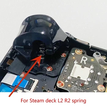 Аксессуары для Игровой консоли Пружина Спусковой кнопки L2 для Запасных Частей Steam Deck
