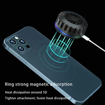 Вентилятор охлаждения полупроводниковой микросхемы P9YE, беспроводной для телефонов с диагональю 4-6,7 дюйма
