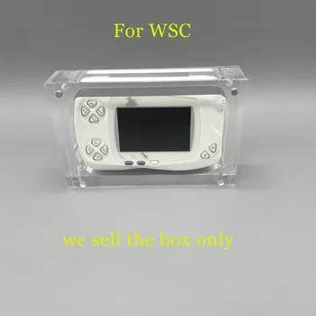 Высокопрозрачная Магнитная крышка для хранения, акриловая витрина для игровой консоли WONDER SWAN color WSC, защитная крышка, коробка-оболочка