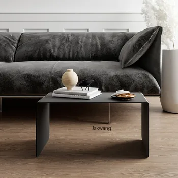 Датские журнальные столики Дизайнерский приставной столик Nordic Ins Черный маленький столик Простой минималистичный современный угловой приставной столик для маленькой квартиры