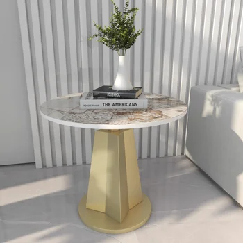 Журнальный столик в садовом салоне Современный вспомогательный дизайн гостиной Журнальный столик Минималистичный Прикроватный Orta Sehpa Мебель для дома YR50CT