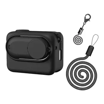 Защита экшн-камеры для Insta360 GO3 Защитный силиконовый чехол, ударопрочный и водонепроницаемый Для кемпинга и спорта