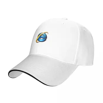 Классическая футболка с логотипом Internet Explorer, бейсболка, модная пляжная солнцезащитная шляпа, женская и мужская одежда
