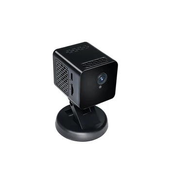Мини-камера HD1080P ночного видения 128G, расширенный мобильный монитор с батареей, видеокамера, Беспроводная камера, Носимая камера наблюдения Wi-Fi