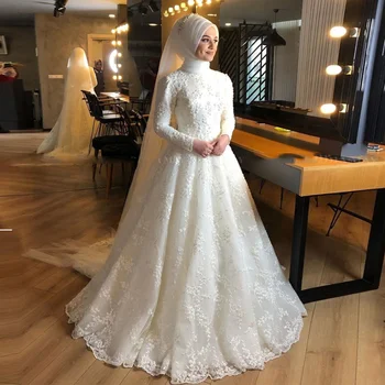 Мусульманское свадебное платье 2023 Бальное платье, свадебное платье, халат, Шикарное и элегантное Женское платье, вечерние платья, Арабское свадебное платье для вечеринки
