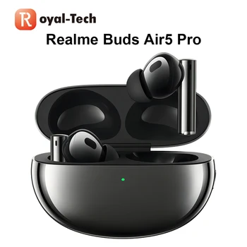 Оригинальные Realme Buds Air5 Pro TWS True Wireless Bluetooth Наушники с высоким Уровнем Шумоподавления Air 5 Pro Для GT3/GT NEO 5