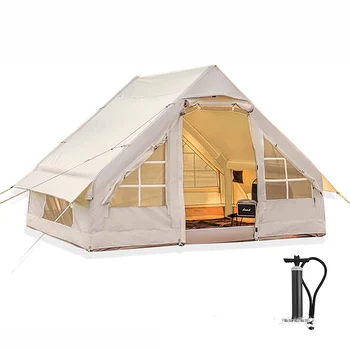Открытый кемпинг надувной дом палатка семейные палатки