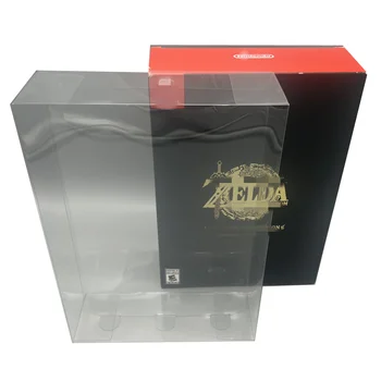 Прозрачная защитная коробка для The Legend of Zelda: Tears of the Kingdom Для сбора коробок для использования, Игровая оболочка, Прозрачная витрина