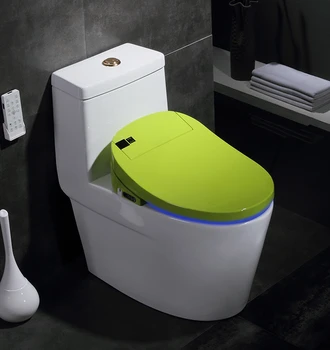 Скандинавский цвет унитаза, интеллектуальное отопление, бесшумный керамический водосберегающий очиститель для тела, автоматическое сиденье для унитаза