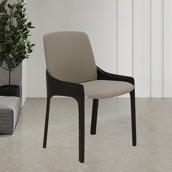 Скандинавское индивидуальное кресло для столовой Дизайнерские роскошные Современные обеденные стулья для гостиной Игровая мебель для кухни Poltrona MQ50CY