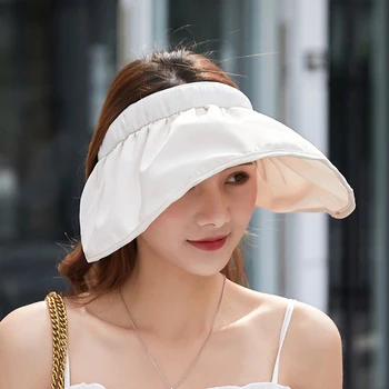 Солнцезащитная шляпа в форме ракушки с широкими полями, дышащая Солнцезащитная шляпа для летних поездок на свежем воздухе