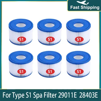 Спа-фильтр типа S1 Для всех моделей гидромассажных ванн Intex PureSpa Замена для Intex 29001E/ 1169211692/28403E/28407E/28443E/ 28453E