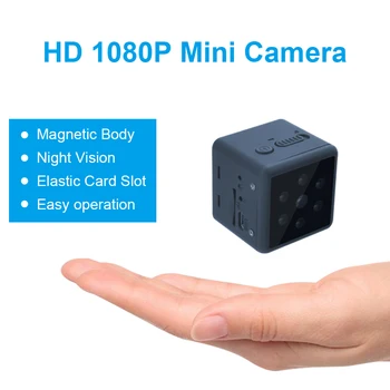 Спортивная камера Smart Home MD25 с широкоугольной функцией инфракрасного ночного видения на 180 ° и дисплеем 1080p HD Подходит для видео DV и т.д.