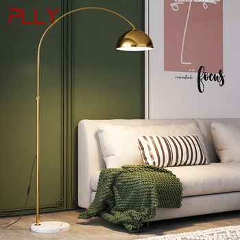 Торшер PLLY Nordic для рыбалки, современная семейная гостиная, спальня, креативный светодиодный декоративный светильник для стояния