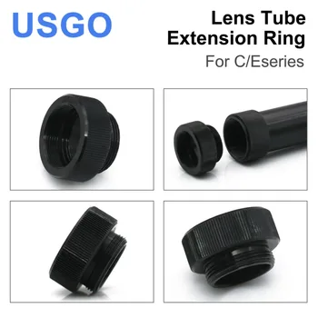 Удлинительное кольцо для трубки объектива USGO Серии C/E O.D. 25 мм CO2 Объектив для D20 F63.5mm/127 мм Объектив для CO2 лазерной резки объектива трубки