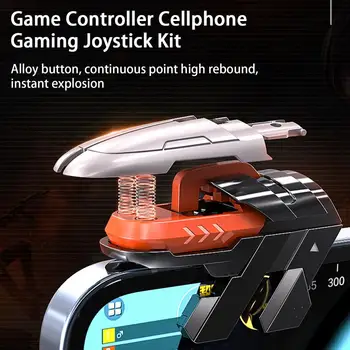 Универсальное точное управление 6 пальцами, Джойстик для запуска телефонных игр, принадлежности для телефонов