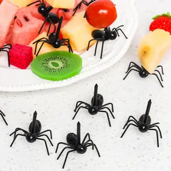 Фруктовая вилка для детей, очаровательные прочные фруктовые вилки в форме муравья для домашней кухни, безопасные для повторного использования для десертов для детей