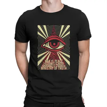 Футболка Ministry of Truth в стиле хип-хоп, повседневная футболка Джорджа Оруэлла, новейшая футболка для взрослых