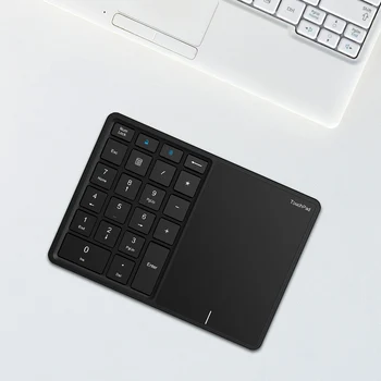 Цифровая клавиатура Беспроводная 2.4G Bluetooth-совместимая мини-цифровая клавиатура Цифровая клавиатура финансового учета для ноутбука