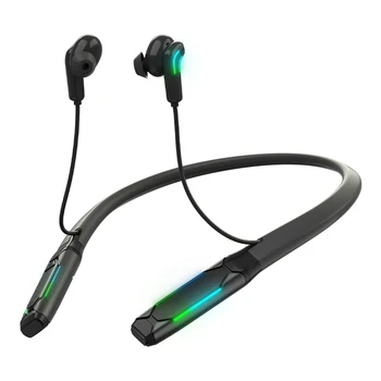 Шейная Bluetooth-гарнитура для киберспортивных игр, спортивная гарнитура для бега, беспроводное подвешивание на шею