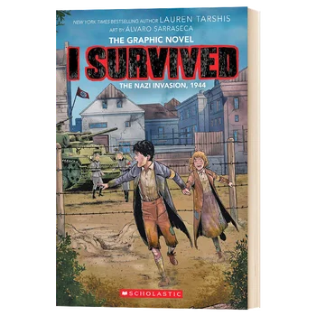 Я пережил нацистское вторжение 1944 года, Книга Graphix, История английского языка для подростков в книгах, Графические романы 9781338666373